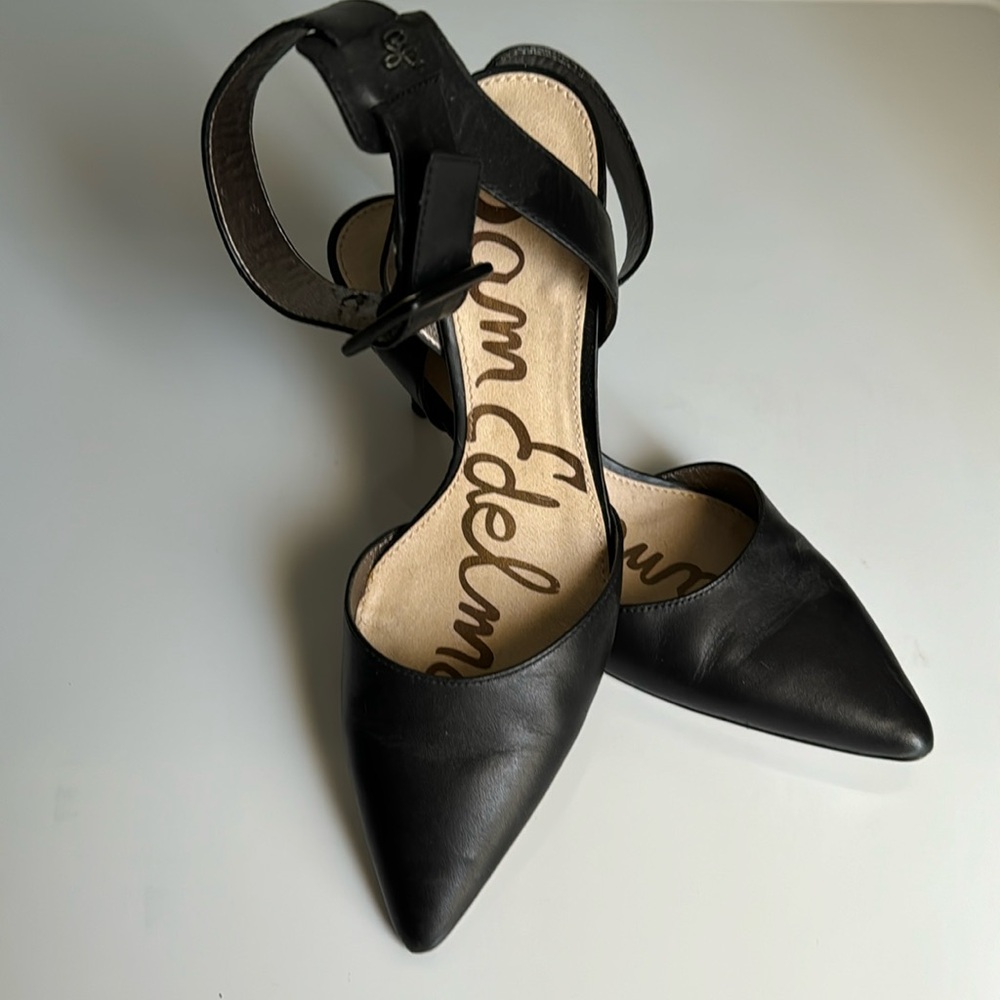 Sam Edelman Size 7 Black Heels
